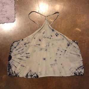 AE tie dye crop top
